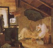 Carl Spitzweg The Poor Poet oil painting artist